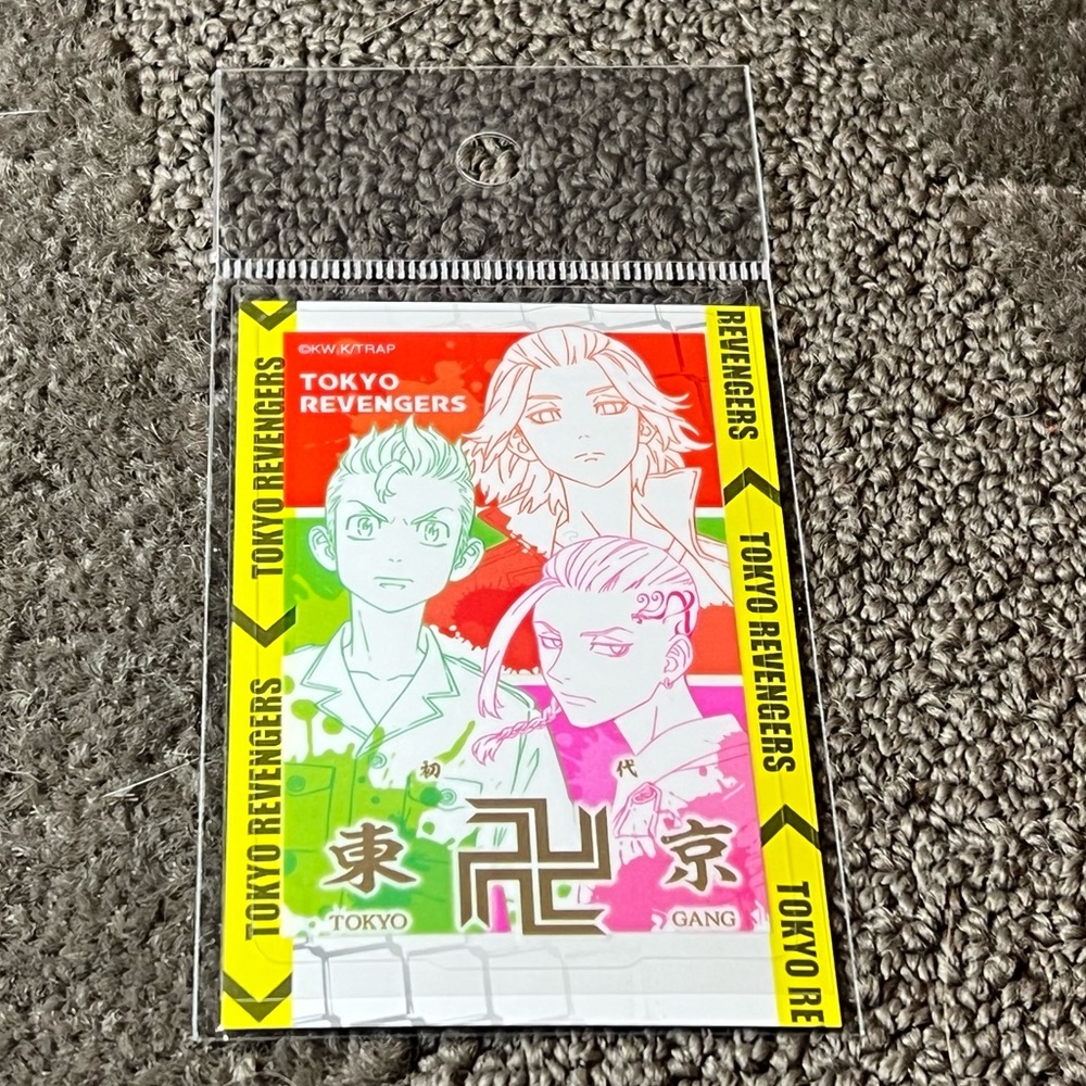 Tokyo Revengers Manji Gang Clear PET Vinyl Sticker Kodansha Official Japan Anime